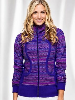 Lululemon Scuba II Space Dye Hoodie Limited Edition Size 6